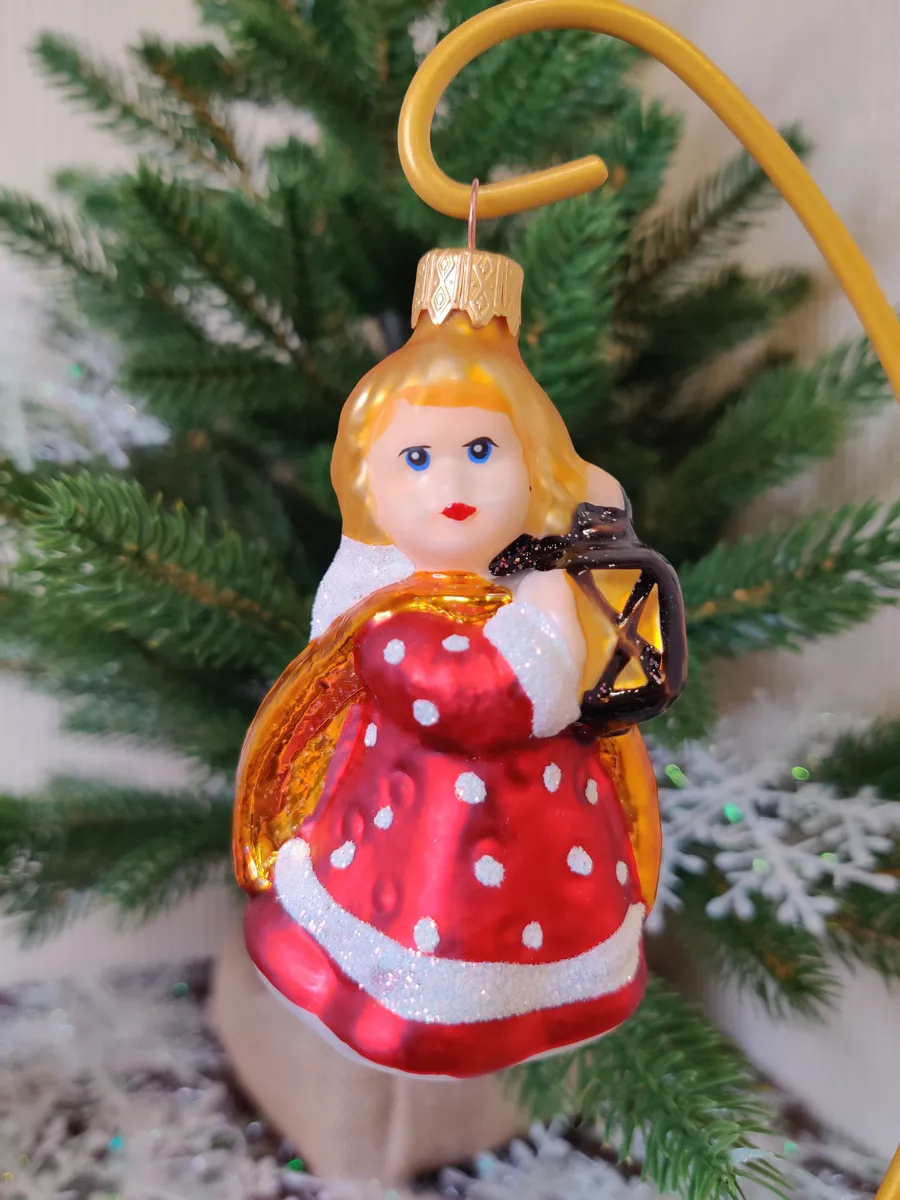 Елочные игрушки стекло новогодние