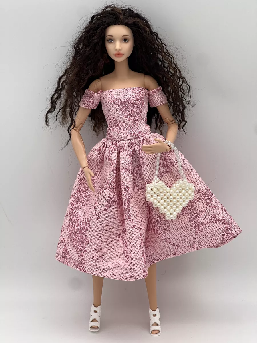 Набор одежда для кукол Барби 29-30см аксессуары обувь платья
