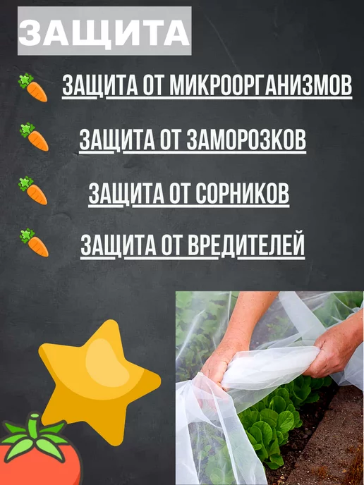 SpunBox - Спанбонд Геотекстиль спанбонд черный 400 3,2х10, 1.6x10, белый, фото 3
