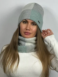 комплект шапка и снуд русский трикотаж 187488352 купить за 1 463 ₽ в интернет‑магазине Wildberries