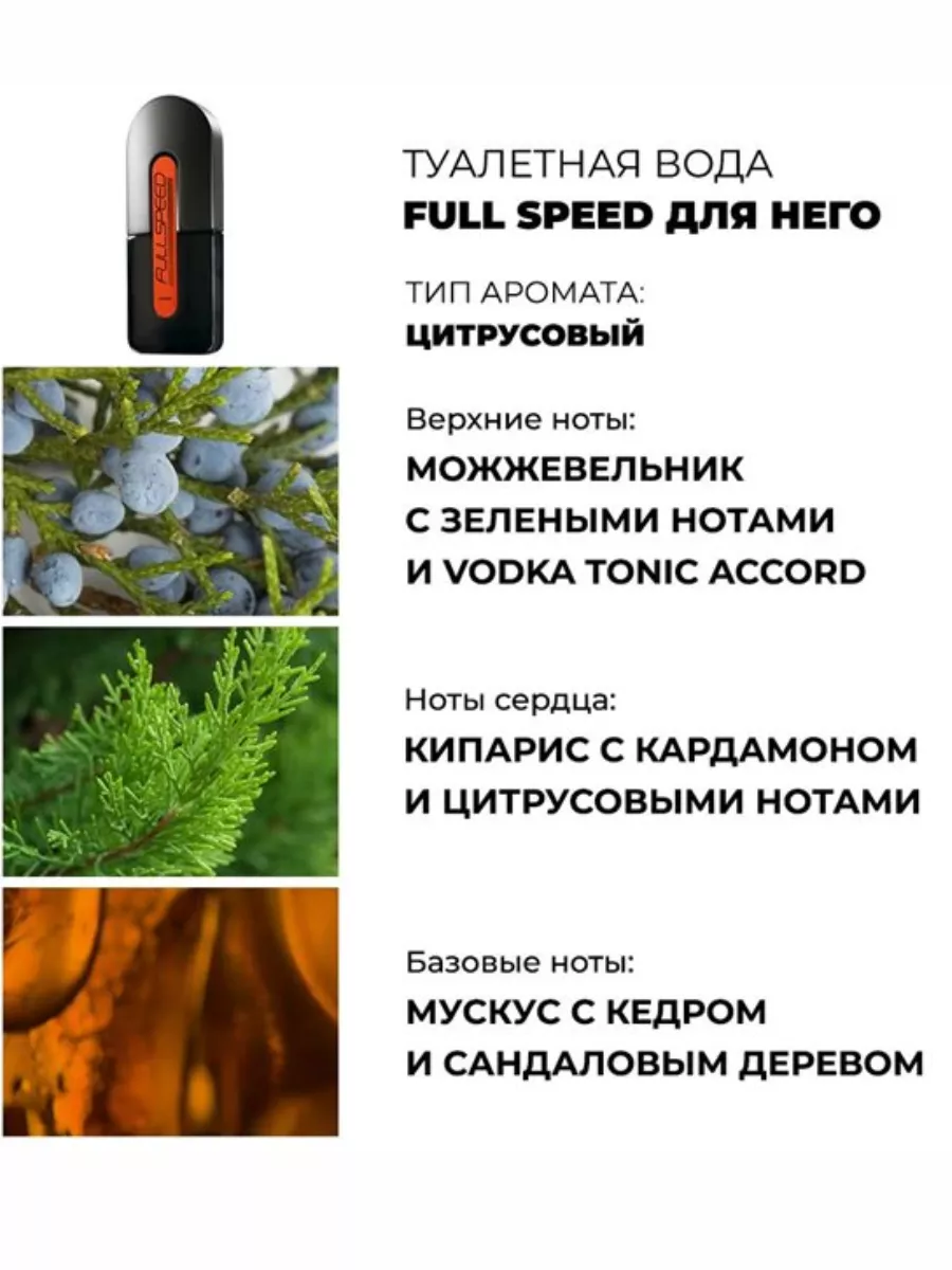 Туалетная вода FULL SPEED для него с запахом цитруса AVON 187506311 купить  за 856 ₽ в интернет-магазине Wildberries