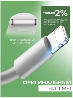 Зарядка для iphone Lightning - USB 1м кабель айфон Huawei 187506855 купить за 382 ₽ в интернет-магазине Wildberries