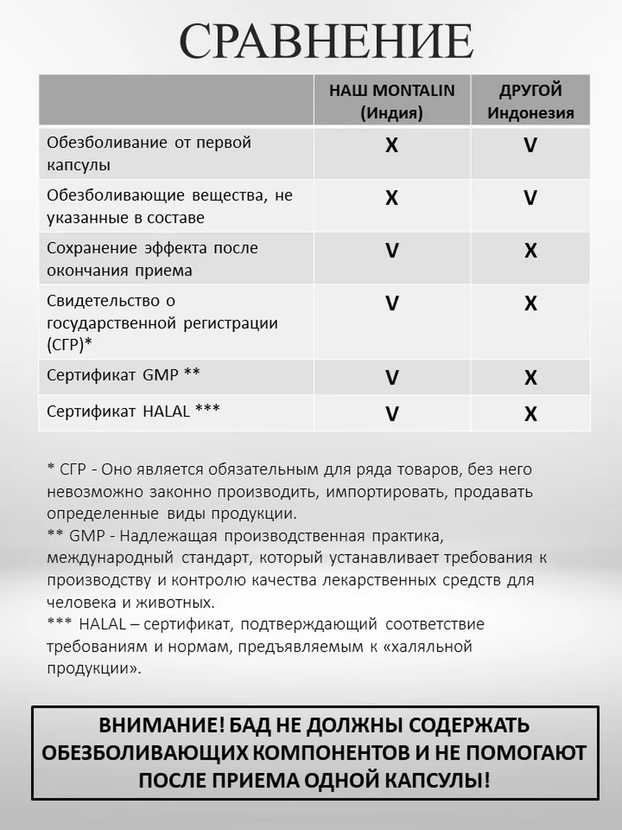 Бад для суставов и связок оригинал Монталин 187537813 купить в  интернет-магазине Wildberries