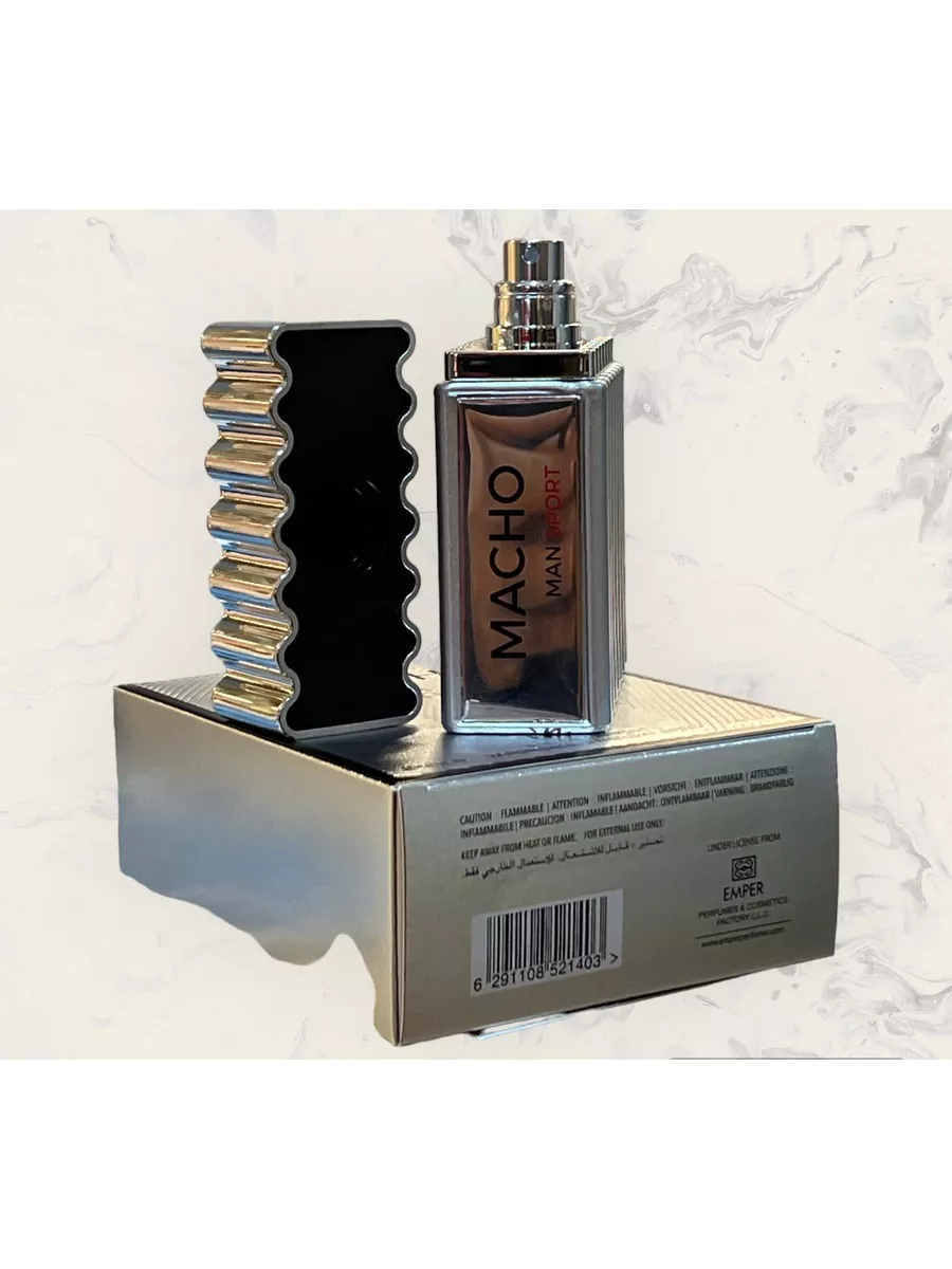 Парфюмерная вода Macho Man Sport, 100 мл EMPER 187602166 купить за