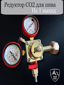 Редуктор углекислотный для пива на 1 сорт Quadro ЯНБЕРГ 187610710 купить за 4 902 ₽ в интернет‑магазине Wildberries