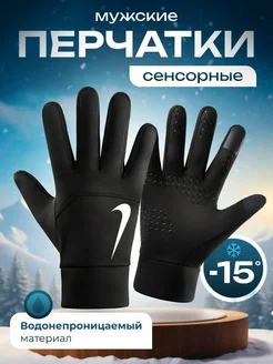 Перчатки зимние утепленные сенсорные флисовые спорт ТНФ The North Face 187616183 купить за 822 ₽ в интернет-магазине Wildberries