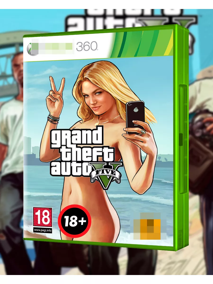 Эксклюзивная Кастомная обложка GTA5 для XBOX 360 Your cover 187660612  купить в интернет-магазине Wildberries