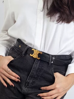 Ремень брендовый узкий Celine для джинсы платья Chic Belt 187749236 купить за 329 ₽ в интернет-магазине Wildberries