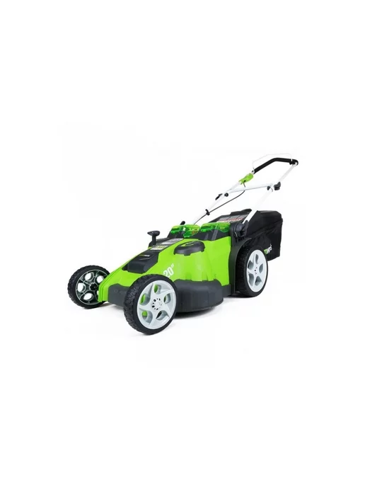 Greenworks Аккумуляторная газонокосилка G40LM49DB без АКБ и ЗУ, вариант