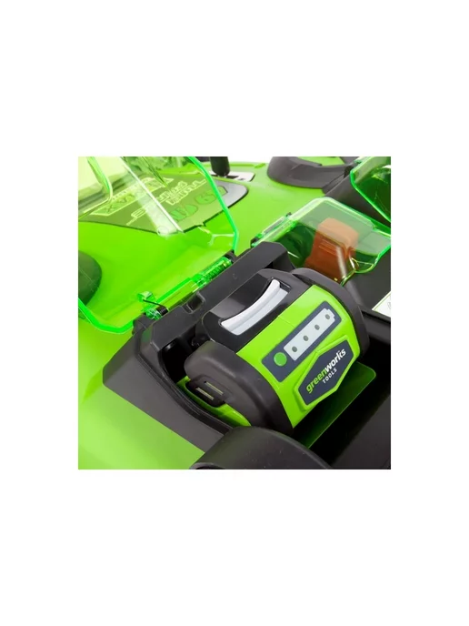 Greenworks Аккумуляторная газонокосилка G40LM49DB без АКБ и ЗУ, вариант, фото 3