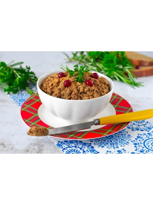 Perva Паштет c говяжьей печенью 250 гр. - 3 шт, 95 г, 20 шт, фото 4