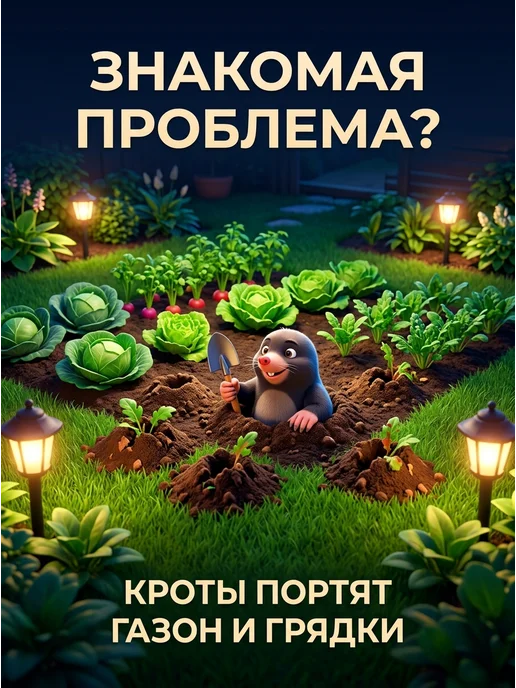 Зеленый день Средство от кротов 250 гр, 250 г, фото 2