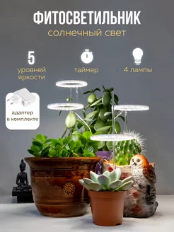 Фитолампа для растений полного спектра Green Grass 187852311 купить за 1 128 ₽ в интернет-магазине Wildberries