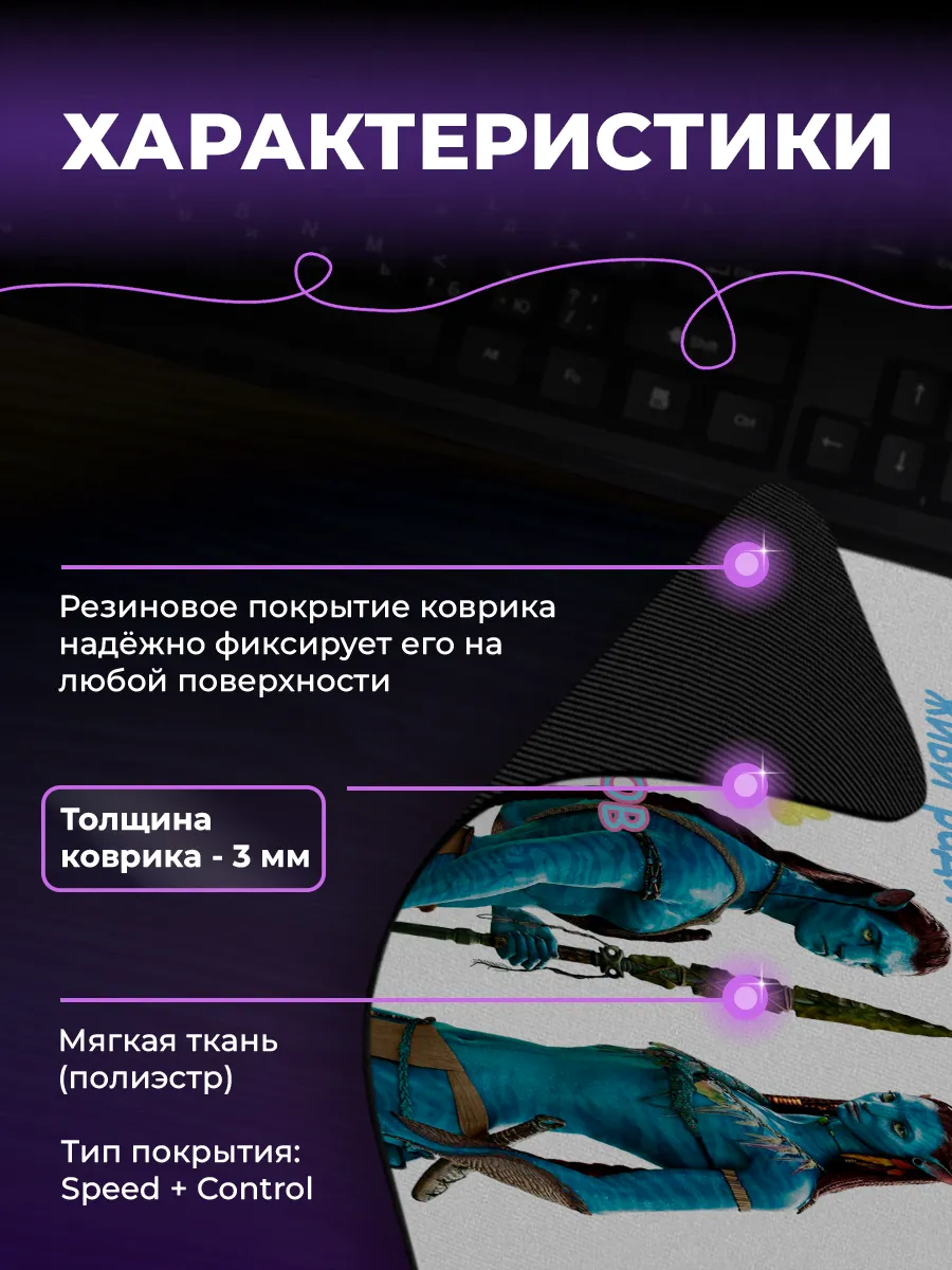 Коврик для мыши Живи Ради Синих Человечков Аватар Путь Воды СОМНИТЕЛЬНЫЕ  ПОВОДЫ ЖИТЬ 187878133 купить за 531 ₽ в интернет-магазине Wildberries