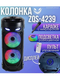 Портативная Bluetooth колонка ZQS-4239 GOODSTORAGE 187900825 купить за 1 336 ₽ в интернет-магазине Wildberries