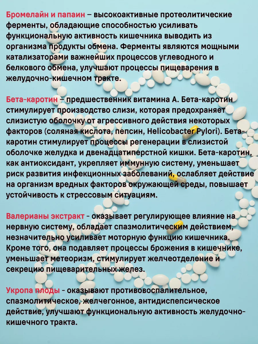 Гастрокалм Макси от язвы, гастрита и вздутиях в животе Арт Лайф 187913009  купить за 1 559 ₽ в интернет-магазине Wildberries