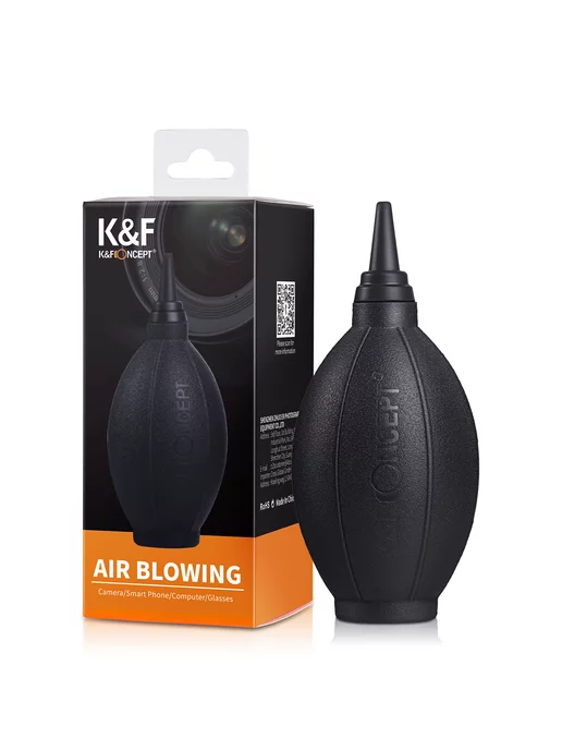 K&F CONCEPT Груша для чистки оптики от пыли (SKU.1693), черный, фото 3