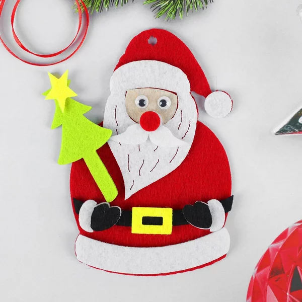 Набор для творчества новогоднее украшение из фетра