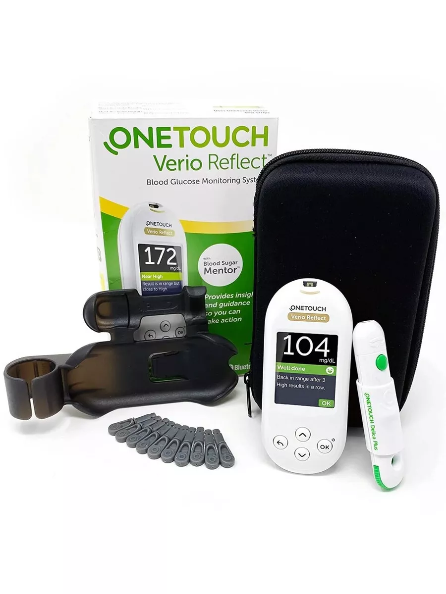 Глюкометр OneTouch Verio Reflect OneTouch 188065195 купить за 1 562 ₽ в  интернет-магазине Wildberries