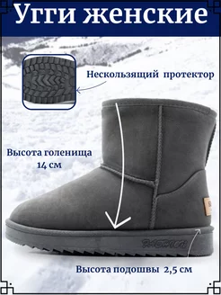 Угги зимние с мехом MiAmi slippers 188086448 купить за 2 071 ₽ в интернет-магазине Wildberries