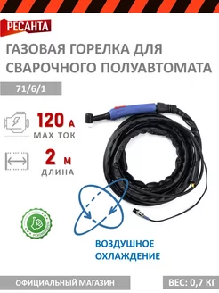 Газовая горелка для САИ-230-АД Ресанта 188090390 купить за 7 187 ₽ в интернет-магазине Wildberries