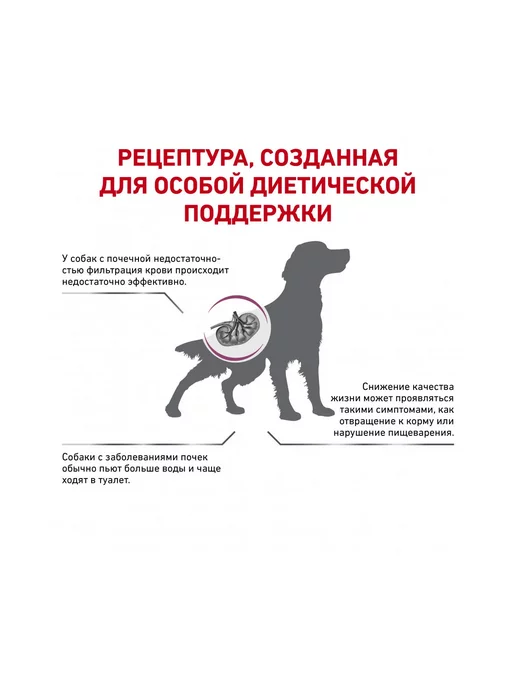 Сухой корм Royal canin Renal Лечение для собак, 14 кг, фото 3