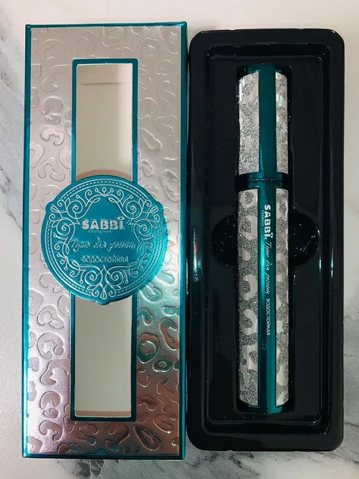 Sabbi professional Тушь для ресниц Водостойкая, черный, фото 2