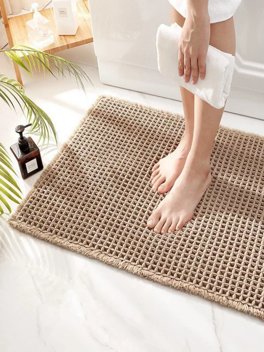 Scopa Home Коврик для ванной и туалета вафельный 50х80 см, 50x80 см, фото 5