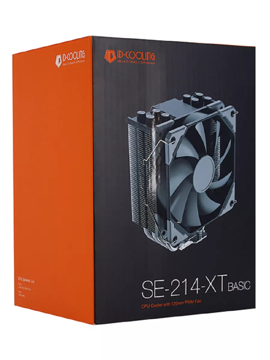 Кулер для процессора SE-214-XT BASIC, 180Вт ID-Cooling 188184064 купить за  1 449 ₽ в интернет-магазине Wildberries