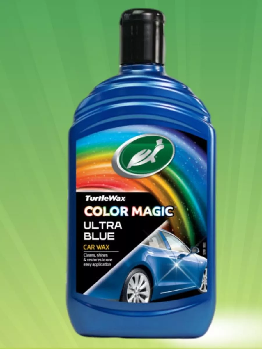 Полироль Color Magic Ultra Blue Wax Turtle Wax 188194888 купить за 1 468 ₽  в интернет-магазине Wildberries