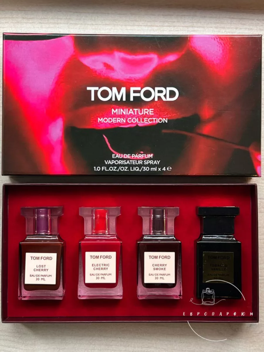 Подарочный набор духов Том Форд 4 х 30мл Tom Ford 188209981 купить за 1 954  ₽ в интернет-магазине Wildberries