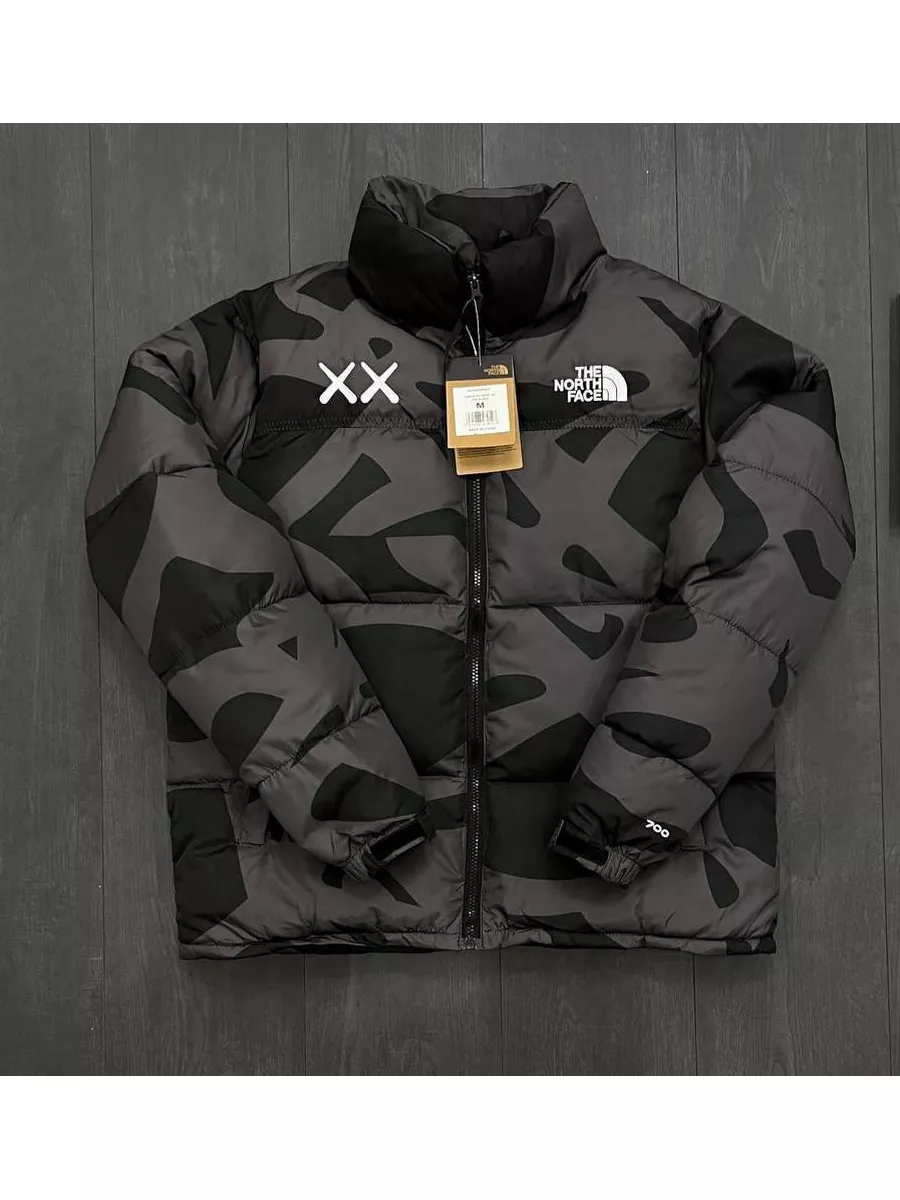 North face nuptse camo jacket online