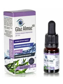 Glaz Almaz (Глаз Алмаз) капли для глаз 10 мл bee lab 188235378 купить за 419 ₽ в интернет-магазине Wildberries