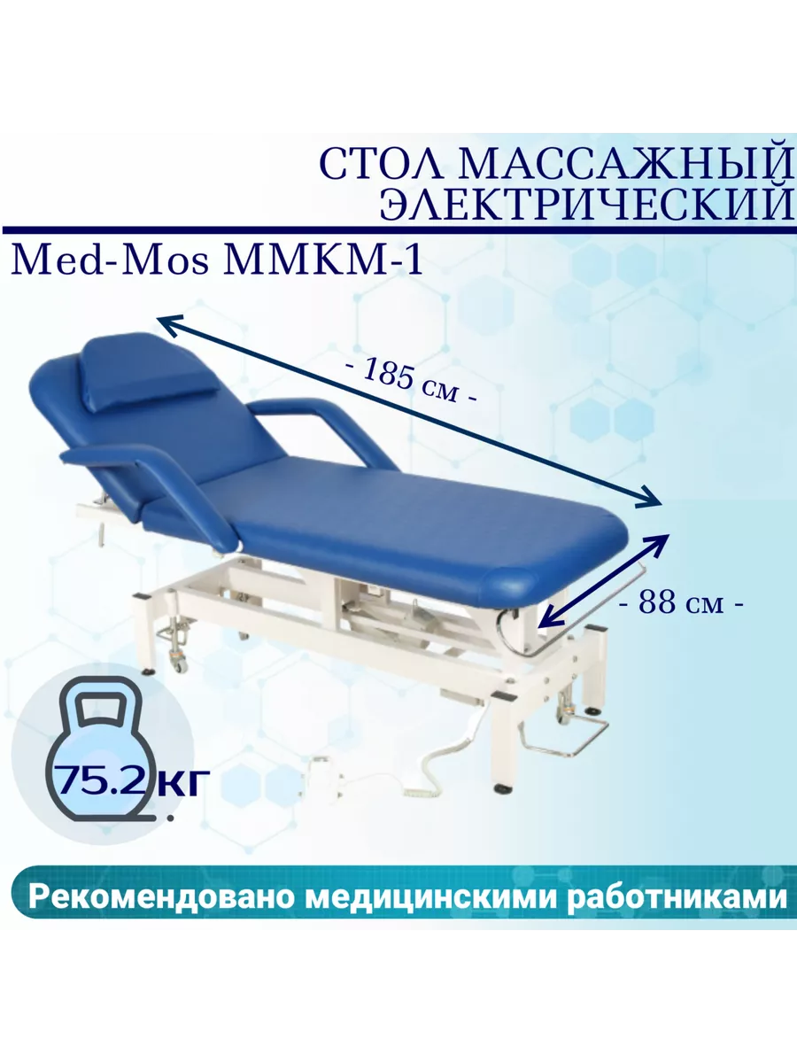 Мед-мос Стол массажный электрич. Med-Mos ММКМ-1 (SE2.21.10Д-01)