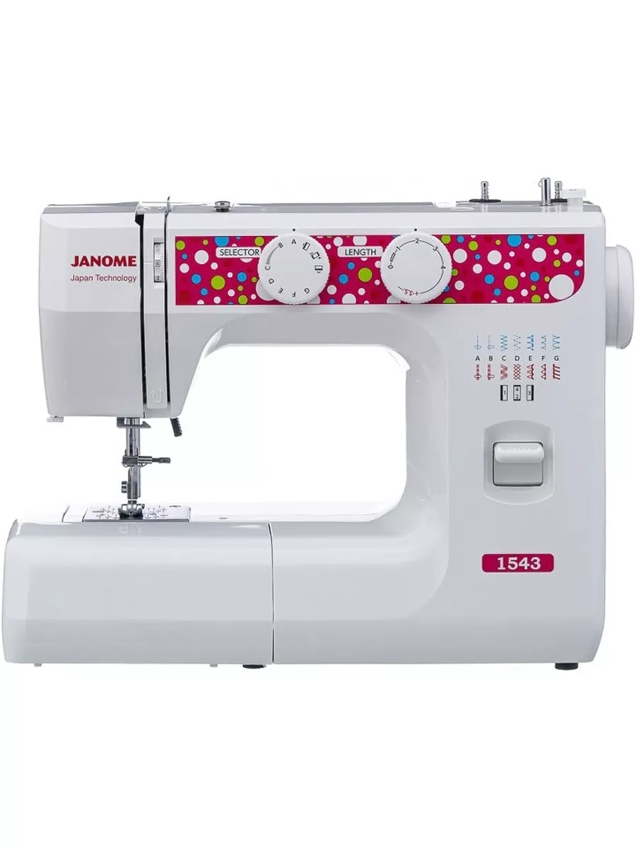 Швейная машина 1543 Janome 188306381 купить за 13 596 ₽ в интернет-магазине  Wildberries