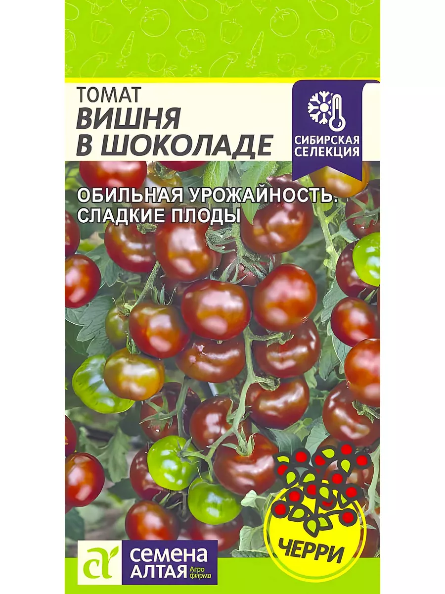 Томат Вишня в шоколаде семена томатов 188315922 купить за 109 ₽ в  интернет-магазине Wildberries