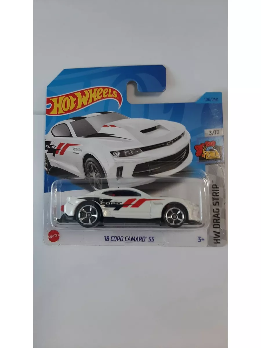 Hot Wheels 18 COPO CAMARO SS Mattel 188323356 377 Wildberries