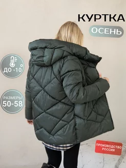 Куртка демисезонная с большим капюшоном Aesthetic brand 188338806 купить за 4 422 ₽ в интернет-магазине Wildberries