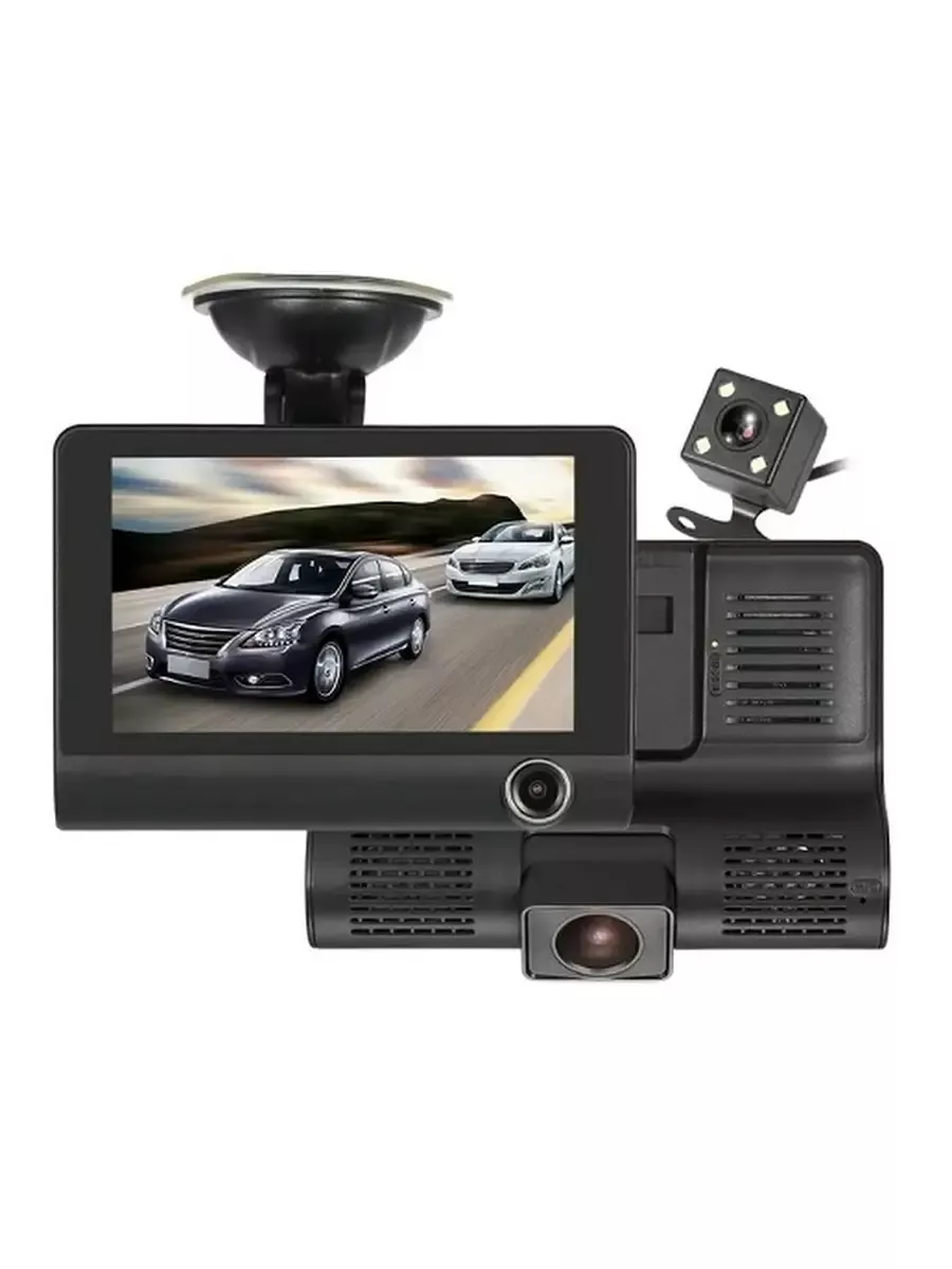 Автомобильный видеорегистратор Video CarDVR Full HD VOVSHOP 188340095  купить за 1 518 ₽ в интернет-магазине Wildberries