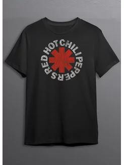 Футболка чёрная с принтом Red Hot Chili Peppers CherryPie2 188351826 купить за 917 ₽ в интернет-магазине Wildberries