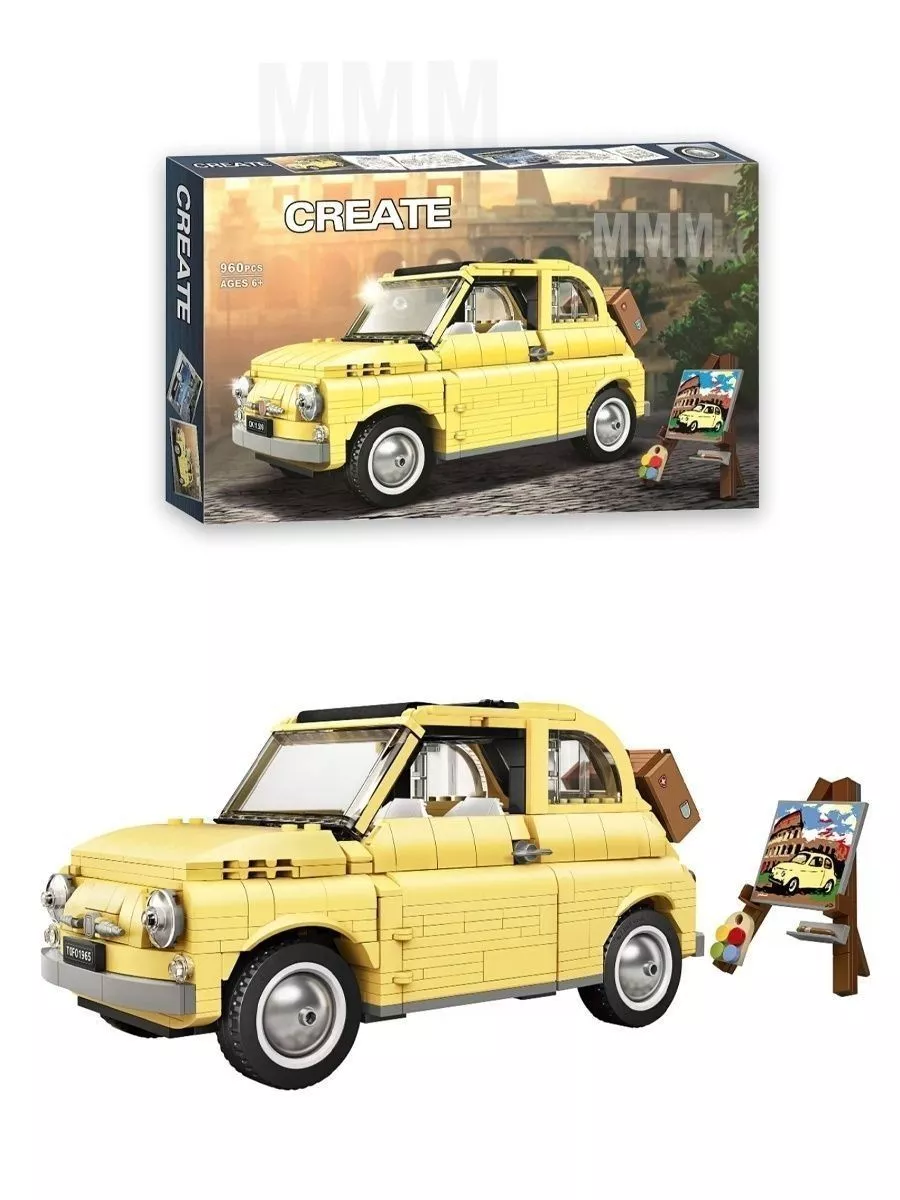 Конструктор машина Fiat 500 COBI 188383461 купить в интернет-магазине  Wildberries