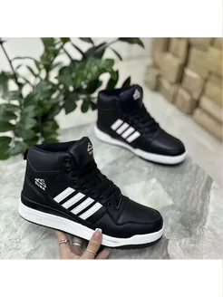 Кроссовки Adidas зимние мех SUBA! 188385878 купить за 1 800 ₽ в интернет-магазине Wildberries