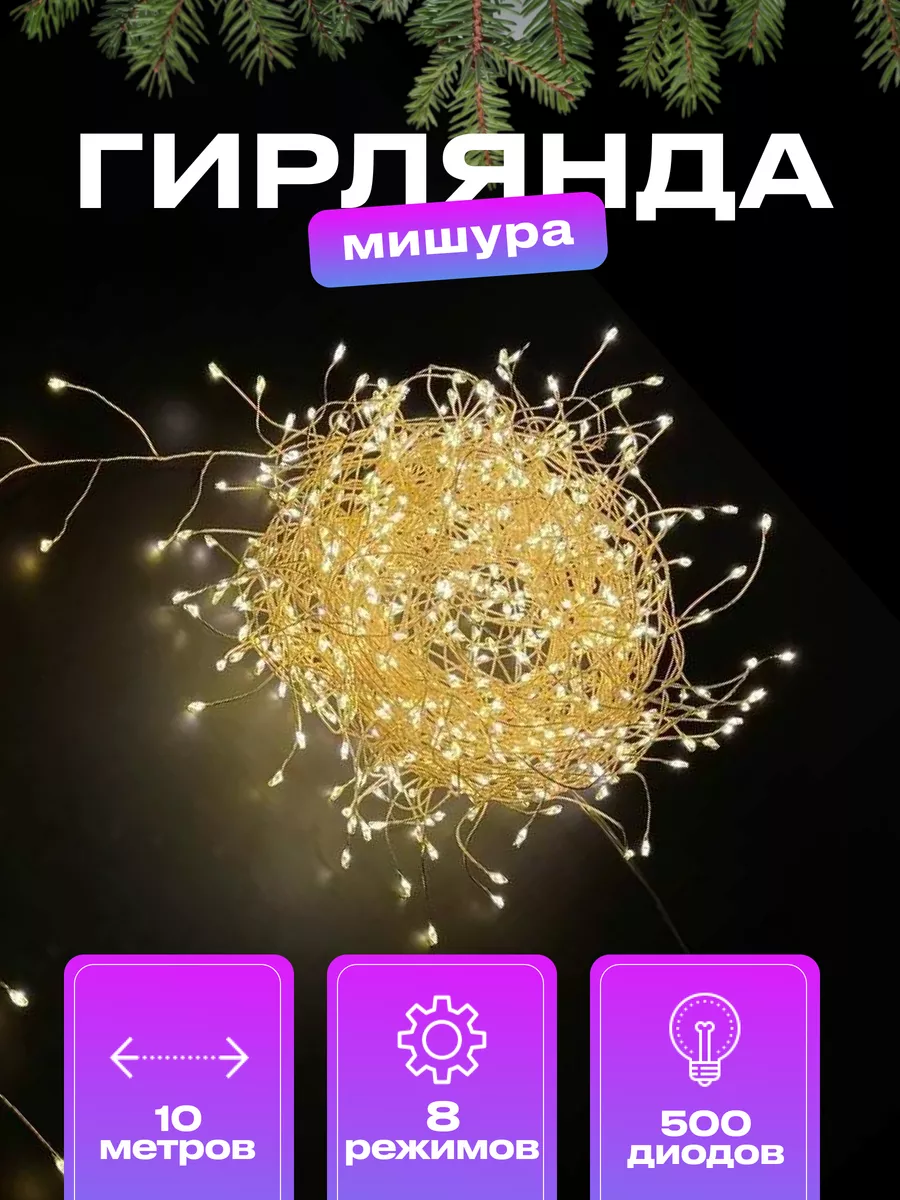 Гирлянда светодиодная...