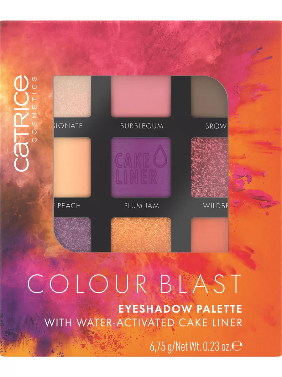 Палетка теней для век Colour Blast Eyeshadow Palette CATRICE 188412636  купить за 610 ₽ в интернет-магазине Wildberries