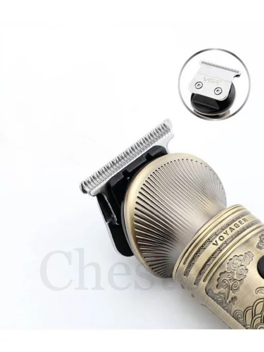 VGR PROFESSIONAL Машинка для стрижки волос, желтый, фото 4