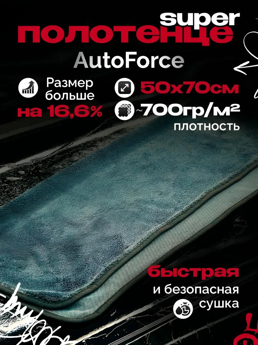 Микрофибра для авто 50x70 см...