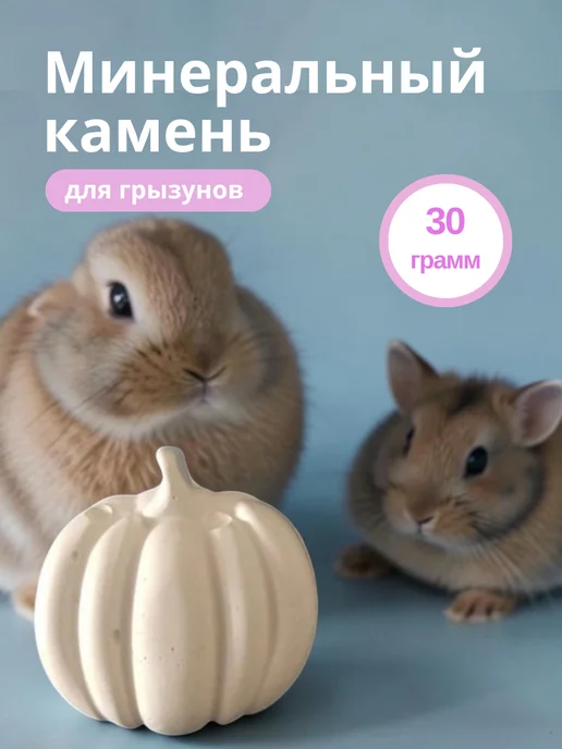 Минеральный камень для грызунов, вариант