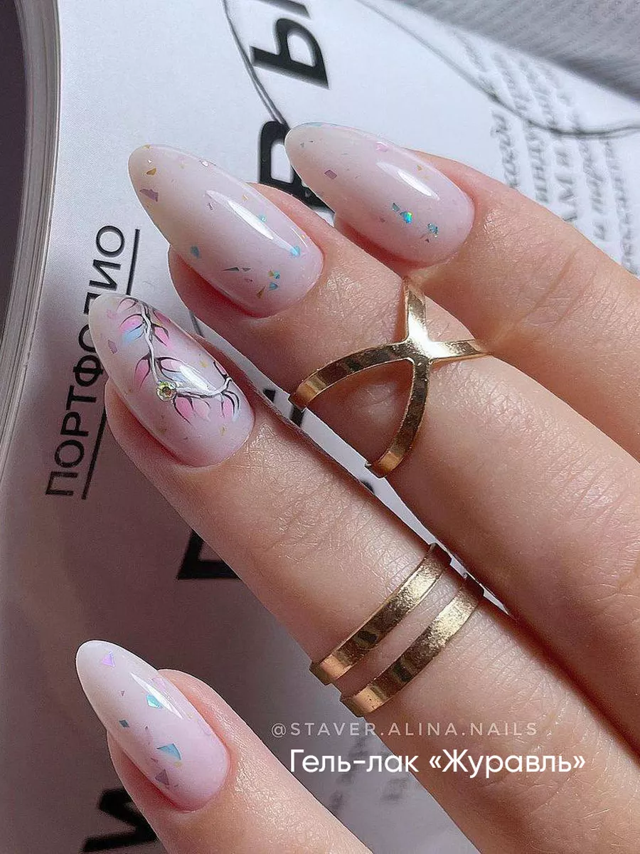 Гель лак для ногтей с фольгой Набор для маникюра Vogue Nails 188467115  купить за 2 510 ₽ в интернет-магазине Wildberries