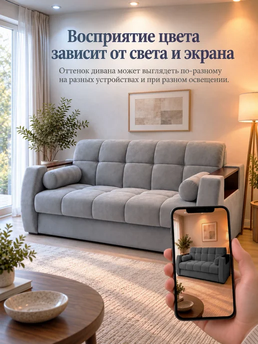 Мебель-АРС Кресло кровать аккордеон Барон Коричневый кордрой, коричневый, фото 7