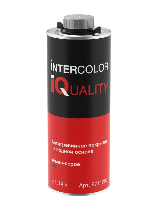 intercolor quality Антигравий на водной основе тёмно-серое (1.14 кг), 1,14 кг, фото 5